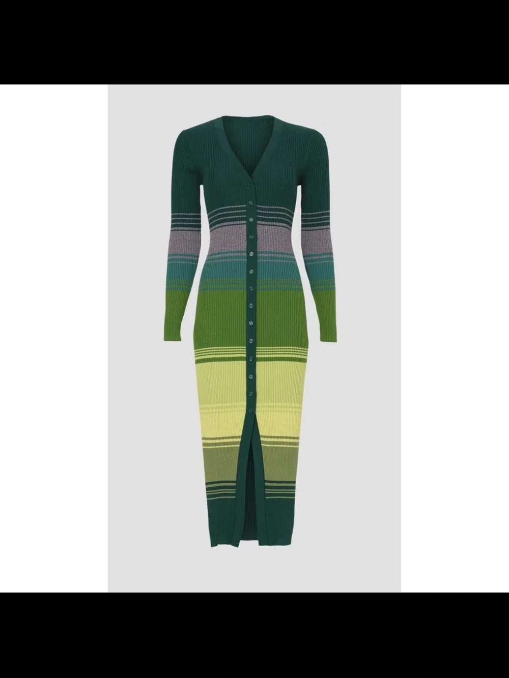 STAUD Pine Forest Shoko Dress - Picture 2 of 4